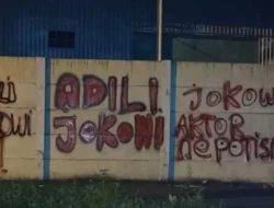 Vandalisme “ Adili Jokowi “ dan Residu Pilpres 2024