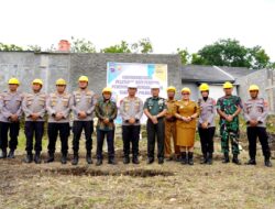 Kapolda DIY Letakkan Batu Pertama Perumahan Grand Handayani Besari di Gunungkidul