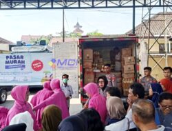 Polres Gunungkidul dan Pemkab Gelar Pasar Murah, Warga Antusias Borong Sembako