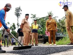 Bupati Gunungkidul Tinjau Perbaikan Jalan Karangtengah–TPR Pindul