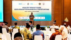 Gunungkidul Luncurkan Program Wakaf Uang untuk Dukung Penurunan Stunting dan Penguatan Ekonomi Umat