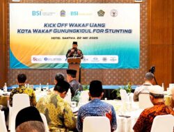 Gunungkidul Luncurkan Program Wakaf Uang untuk Dukung Penurunan Stunting dan Penguatan Ekonomi Umat