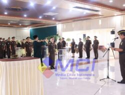 Pelantikan Pejabat Eselon II dan III Kejati DIY: Kajati Tegaskan Pentingnya Penyegaran Organisasi