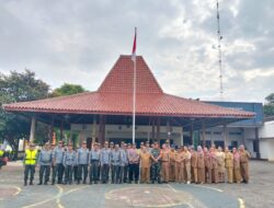 Babinsa Karangmojo Pimpin Apel dan Latih Linmas Wiladeg Tingkatkan Disiplin dan Semangat Bela Negara