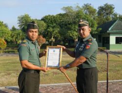 Dandim 0730/Gunungkidul Pimpin Langsung Pelepasan Purna Tugas Peltu Subandiyono