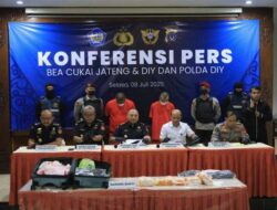 Polda DIY Gagalkan Penyelundupan 9,5 Kg Sabu Jaringan Internasional Malaysia-Indonesia di Bandara YIA