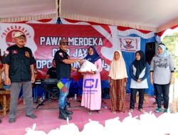 Grib Jaya Gunungkidul Gelar Bakti Sosial dan Pawai Merah Putih