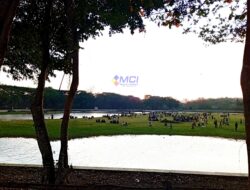 Ramainya Senja di Telaga Serpeng: Antara Wisata, Sunset, dan Berkah Pedagang