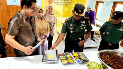 Dandim 0730/Gunungkidul Cek Dapur MBG SPPG di Ponjong