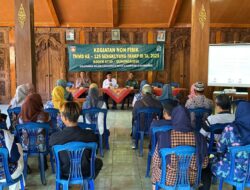 Tumbuhkan Nasionalisme, Kodim 0730/Gunungkidul Gelar Penyuluhan Wasbang dalam TMMD Ke-125