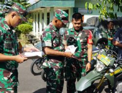 Ratusan Kendaraan Dinas Kodim 0730/Gunungkidul Diperiksa, Pastikan Layak Jalan dan Lengkap Administrasi
