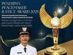 Lurah Logandeng Lolos Seleksi Nasional Paralegal Justice Award 2025