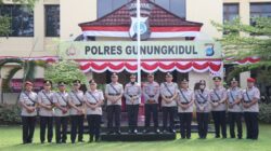 Kapolres Gunungkidul Pimpin Sertijab, Sejumlah Pejabat Polres dan Polsek Resmi Berganti