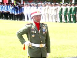 Dandim 0730/Gunungkidul Pimpin Upacara Detik-Detik Proklamasi HUT RI ke-80 di Gedung Agung Yogyakarta