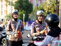 Polres Gunungkidul Gelar Aksi Simpatik Rayakan HUT Polwan ke-77 dan HUT Lalu Lintas ke-70