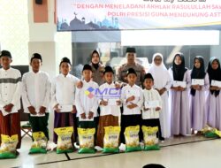 Indahnya Kebersamaan: Polres Gunungkidul Rayakan Maulid Nabi dengan Doa Bersama dan Santunan Anak Yatim