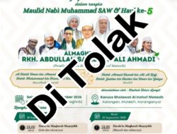 PD Perjuangan Walisongo Indonesia Karanganyar Tolak Kehadiran Habib di Acara Maulid Nabi