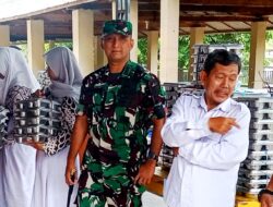 Dandim 0730/Gunungkidul Kawal Launching Program Makan Bergizi di SMA N 1 Semin