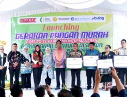 Korem 072/Pamungkas Dampingi Sri Sultan HB X Launching Gerakan Pangan Murah dan Serahkan Bantuan Alsintan