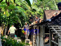 Pasca Pembukaan TMMD ke-126, Satgas Kodim 0730/Gunungkidul Kebut Rehab Rumah dan Pembangunan Infrastruktur di Candirejo