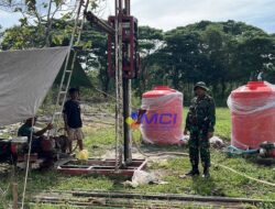 TMMD ke-126 Kodim 0730/Gunungkidul Bangun Sumur Bor di Bangunsari, Wujud Nyata Kepedulian TNI untuk Ketahanan Pangan