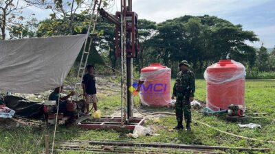 TMMD ke-126 Kodim 0730/Gunungkidul Bangun Sumur Bor di Bangunsari, Wujud Nyata Kepedulian TNI untuk Ketahanan Pangan
