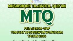 MTQ 2025 Tingkat Kapanewon Wonosari Tanamkan Nilai Al-Qur’an Sejak Dini: Wadah Pembentukan Karakter dan Iman Generasi Muda
