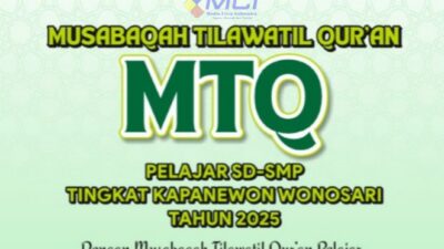 MTQ 2025 Tingkat Kapanewon Wonosari Tanamkan Nilai Al-Qur’an Sejak Dini: Wadah Pembentukan Karakter dan Iman Generasi Muda
