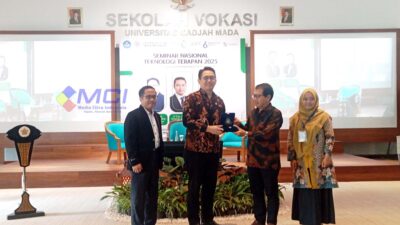 Seminar Nasional Teknologi Terapan 2025: Sekolah Vokasi UGM Dorong Hilirisasi Riset Menuju Kemandirian Industri Nasional