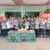 Polres Gunungkidul Beri Kejutan Spesial untuk Kodim 0730 di HUT ke-80 TNI
