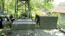 Menjelang Penutupan TMMD, Satgas Kodim Gunungkidul Kejar Penyelesaian Sumur Bor Warga Candirejo