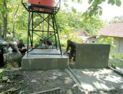 Menjelang Penutupan TMMD, Satgas Kodim Gunungkidul Kejar Penyelesaian Sumur Bor Warga Candirejo