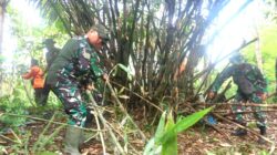 TNI Kodim 0730/Gunungkidul Ikut Kolaborasi Jumat Bersih di Kali Gandu: Wujudkan Sinergi untuk Lingkungan Asri