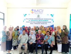 Guru PAUD Kepek Dapat Pelatihan Teknologi AI untuk Inovasi Bahan Ajar