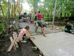 Dengan Semangat TMMD Mewujudkan Pemerataan Pembangunan: Candirejo Bangkit Bersama TNI