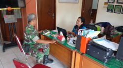 Babinsa Kratonan Lakukan Puldatater ke Kelurahan: Perkuat Sinergi dan Kemanunggalan TNI-Rakyat