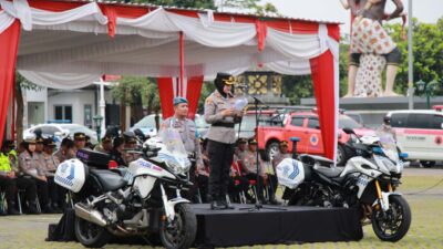 Polres Gunungkidul Siagakan Ratusan Personel Gabungan, Operasi Lilin Progo 2025 Resmi Digelar