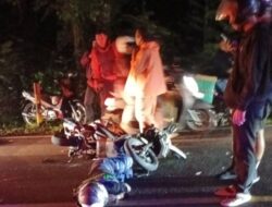 Truk Tangki Pertamina Tabrakan dengan Honda Vario di Jalan Jogja–Wonosari, Lalu Lintas Sempat Lumpuh