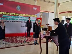 Bupati Gunungkidul Lantik 16 Pejabat Eselon II, Tegaskan Komitmen Anti-KKN