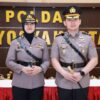 Kapolda DIY Pimpin Sertijab Pejabat Utama dan Kapolres Jajaran