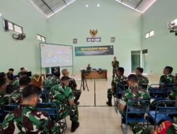 Kodim 0730/Gunungkidul Terima Penyuluhan Hukum, Tekankan Disiplin dan Bijak Bermedia Sosial