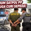 Oknum Satpol PP Diduga Curi Sepeda, Langsung Diamankan Polisi!