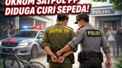 Oknum Satpol PP Diduga Curi Sepeda, Langsung Diamankan Polisi!