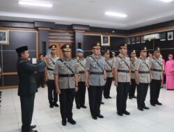 Mutasi Besar di Polres Gunungkidul, Kapolres Pimpin Sertijab 10 Pejabat Utama dan Kapolsek