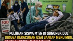 Puluhan Siswa MTsN di Gunungkidul Diduga Keracunan Usai Santap Menu MBG, Sejumlah Korban Masih Dirawat