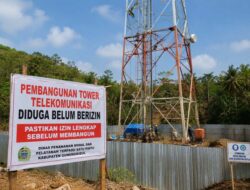 Diduga Belum Kantongi Izin, Pembangunan Tower Telekomunikasi di Kemadang Jadi Sorotan