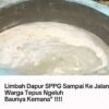 Limbah Dapur SPPG Ngasem Tepus Dikeluhkan Warga, Meluber ke Jalan dan Timbulkan Bau