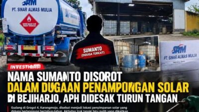 Nama Sumanto Disorot dalam Dugaan Penampungan Solar di Bejiharjo, APH Didesak Turun Tangan