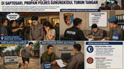 Geger Saptosari! Oknum Polisi GN Diduga Digerebek Warga, Disanksi Disiplin, Sidang Etik Menanti